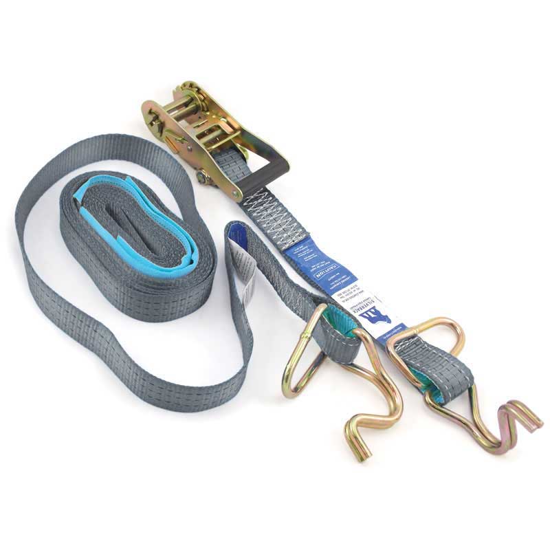 Ratchet Tie-Down Kits Hook-Keeper (10315 - 6m x 35mm LC 1500kg GREY)