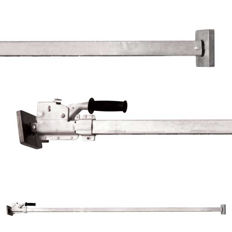 Ratchet Cargo Bar 2200mm to 2900mm Square Rubber Feet