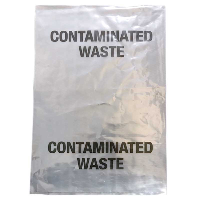 Contaminated Waste Disposal Bags (25483 - LRG Bag 700mm x 450mm)