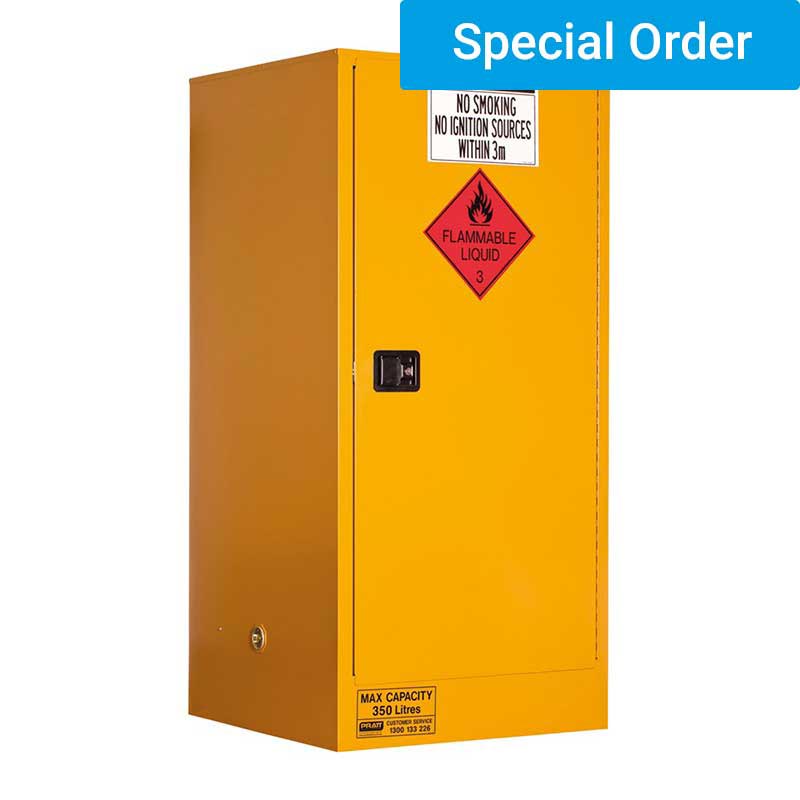 Flammable Liquid Storage Cabinets (25506 - 350L 1-Dr 3-Lvl)