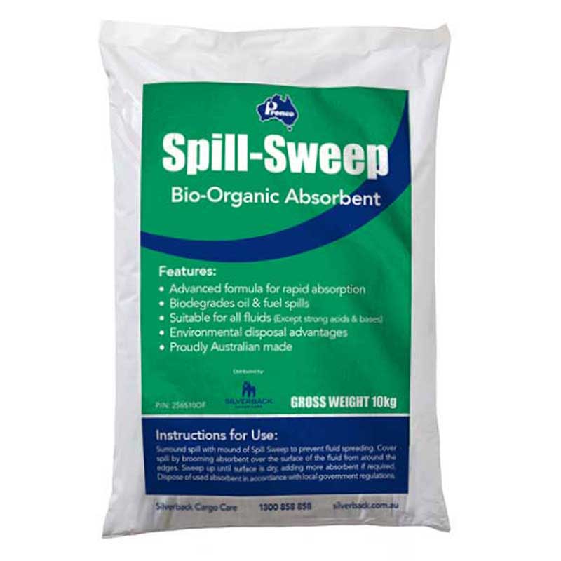 Silverback Spill Sweep Bio Organic Absorbent (256510OF - 10kg Bag)