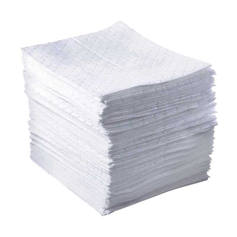 Oil & Fuel Dimpled Absorbent Poly Pad 200gsm 500mm X 400mm