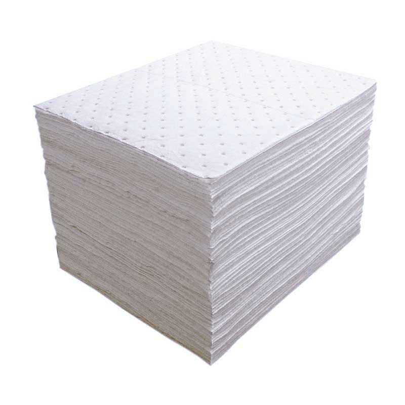 Oil & Fuel Dimpled Absorbent Poly Pad 400gsm 500mm x 400mm