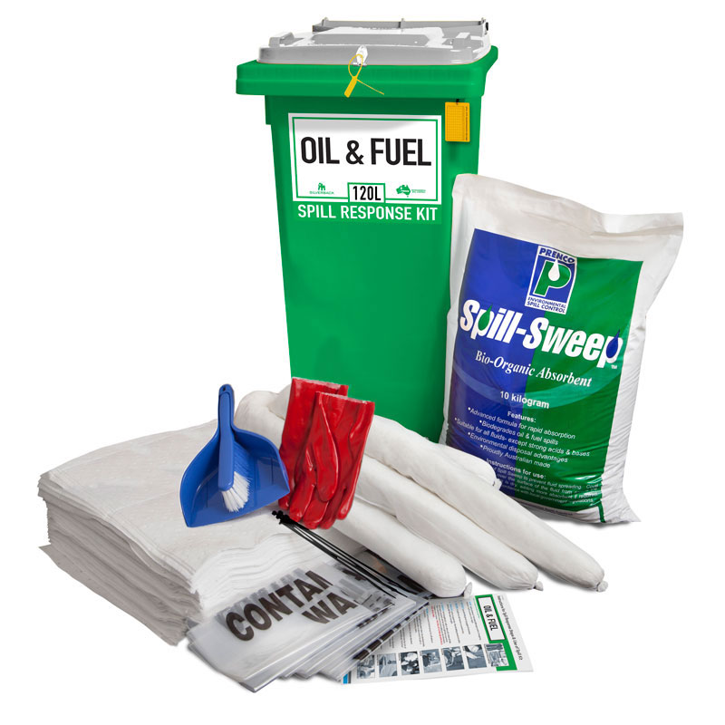 Oil Fuel Hydrocarbon Prenco Spill Response Kits (258110OF - 100L)