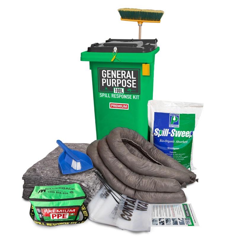 General Purpose Prenco Spill Response Kits (258120PGP - 100L PREMIUM)