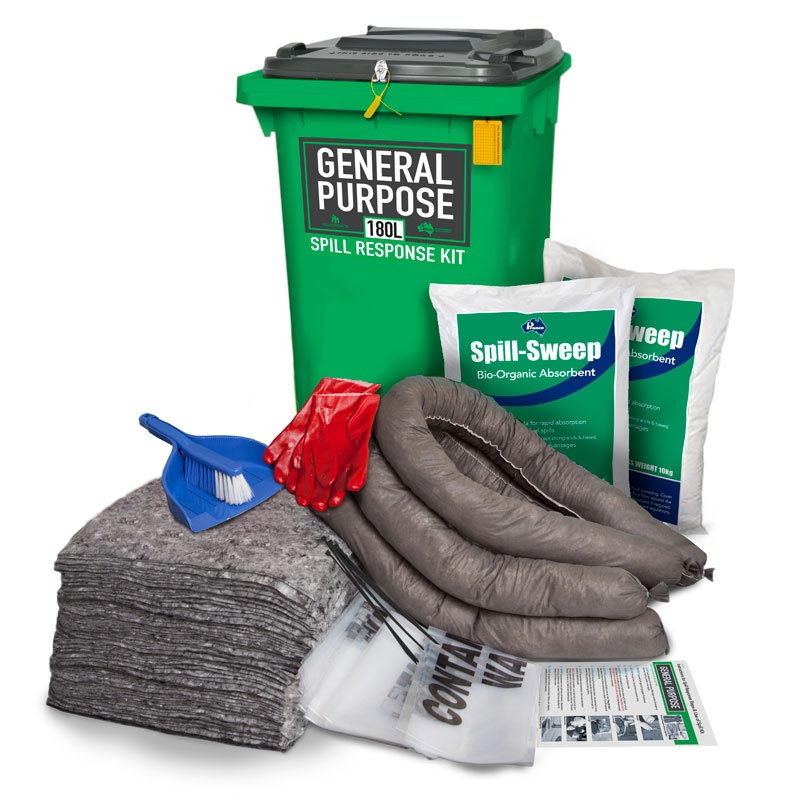 General Purpose Prenco Spill Response Kits (258190GP - 180L)