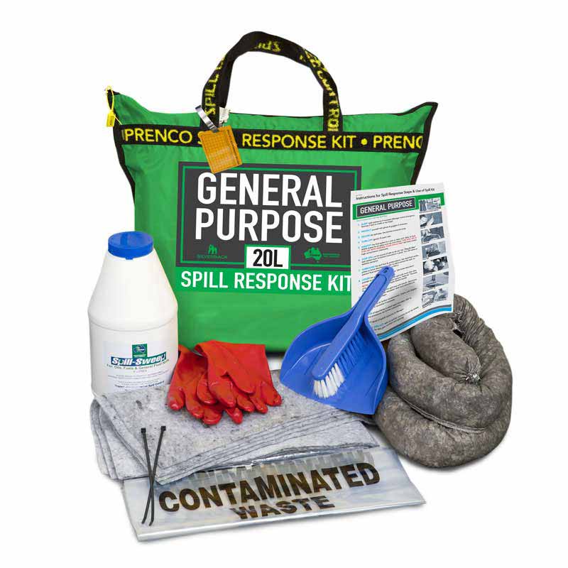 General Purpose Compact Prenco Spill Response Kits (25820GP - 20L)