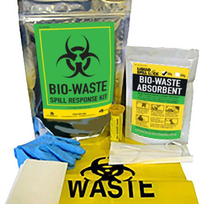 Silverback Bio Waste Prenco Spill Kits (25851.5BW - 1.5L Single Use Pack)