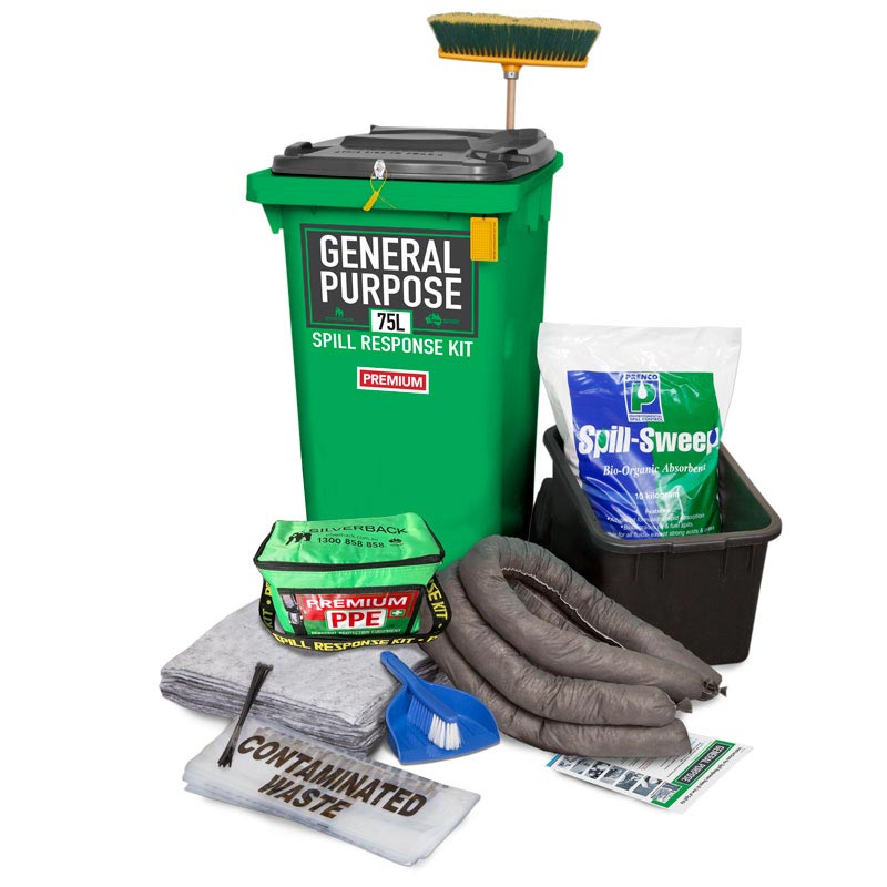 General Purpose Prenco Spill Response Kits (25880PGP - 75L PREMIUM)