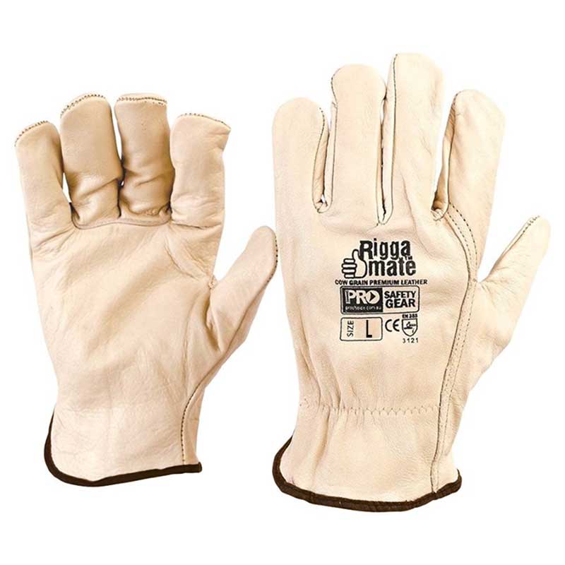 Silverback Riggamate Cow Grain Premium Rigger Gloves (30004L - L)
