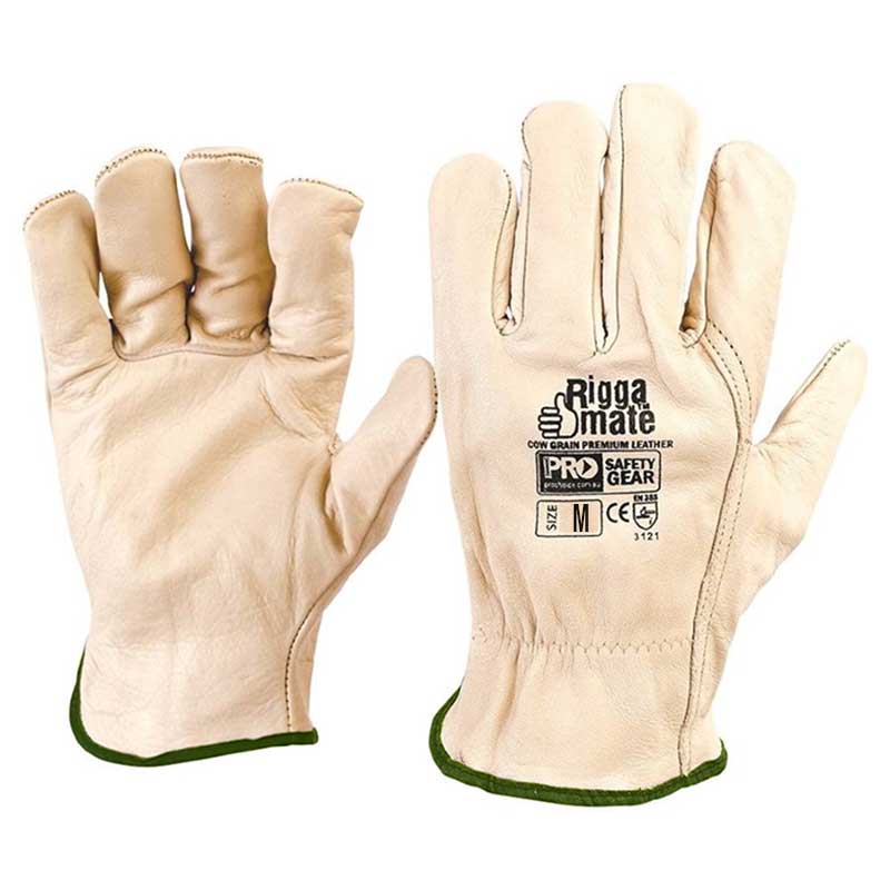 Silverback Riggamate Cow Grain Premium Rigger Gloves (30004M - M)