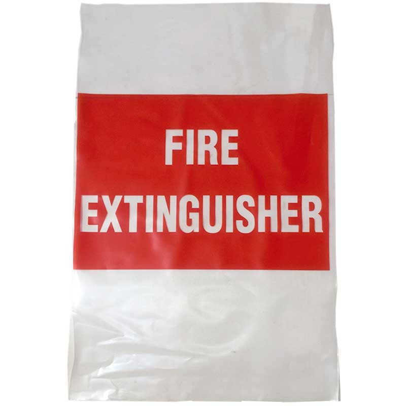 Fire Extinguisher UV Plastic Covers (31170 - Suits 4.5kg)