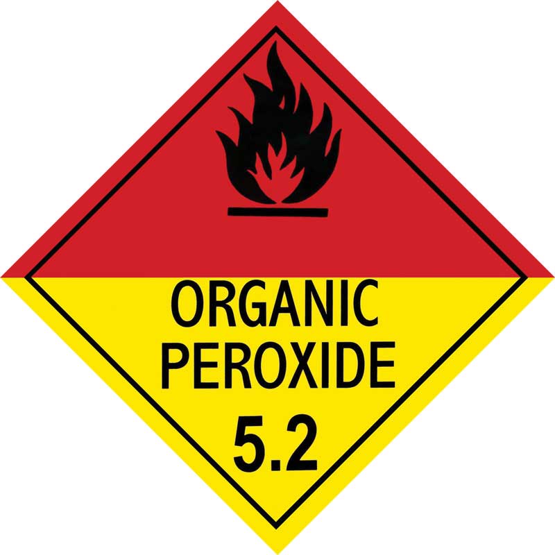 Silverback Dangerous Goods Class 5.2 Organic Peroxide