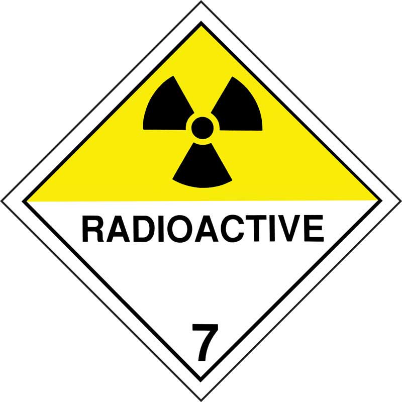 Dangerous Goods Class 7D Radioactive