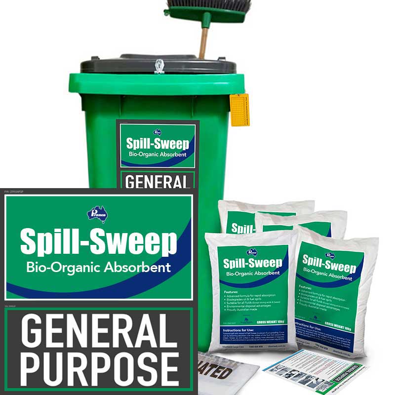 General Purpose Spill Sweep Prenco Spill Response  Kit