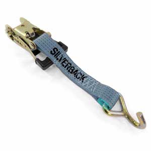 Silverback Ratchet Tail Strap SGL WIRE JH 50mm x 350mm LC 2500kg GR