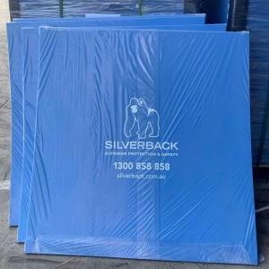 Silverback Flute Board Gorilla Sheet 1100 x 1100 x 2.8mm 400gsm BLUE