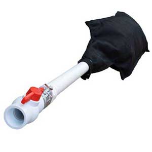 Dewatering Oil Water Separation Bag Wand Attachment
