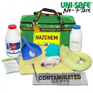Silverback 40L Hazchem Uni Safe Compact Spill Kit