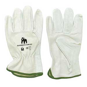 Silverback Premium Smooth Leather Riggers Gloves M-Pair