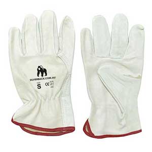 Silverback Premium Smooth Leather Riggers Gloves S-Pair