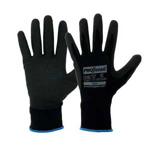 Silverback Stinga Gloves PVC Palm Nylon Liner Size 10