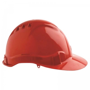 Silverback ProChoice V6 Vented Pushlock Harness Hard Hat Red