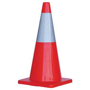 Silverback Safety Cone 700mm Reflective