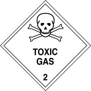 Dangerous Goods Class 2.3 Toxic Gas