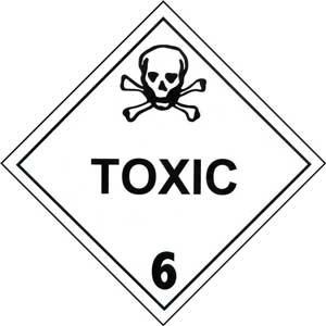 Silverback Dangerous Goods Class 6.1 Toxic Substance
