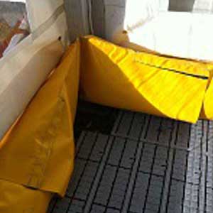 Portable Spill Barrier PVC Water Filled
