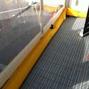 Portable Spill Barrier PVC Water Filled